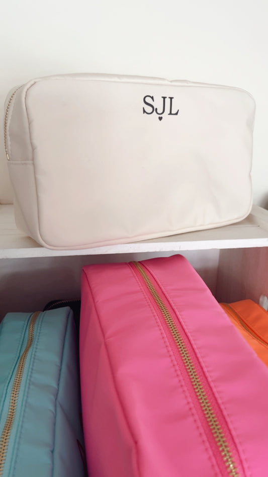 Personalised Sundae Large Arial Accessory Bag