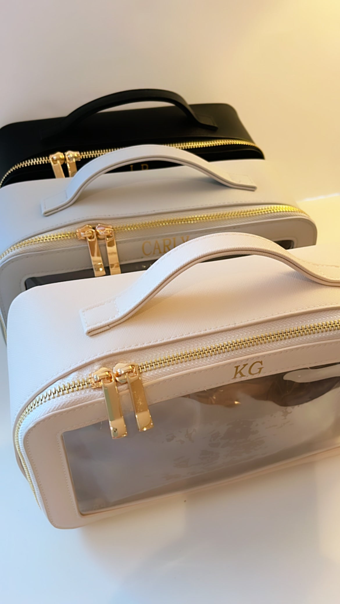 Personalised Clear Cosmetic Bag