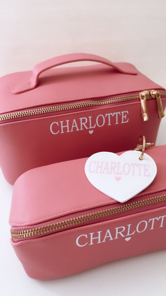 Personalised Large Boutique Open Flat Case