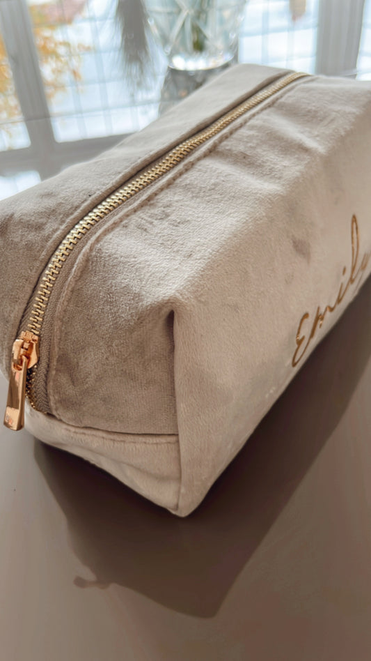 Velvet Cosmetic Case