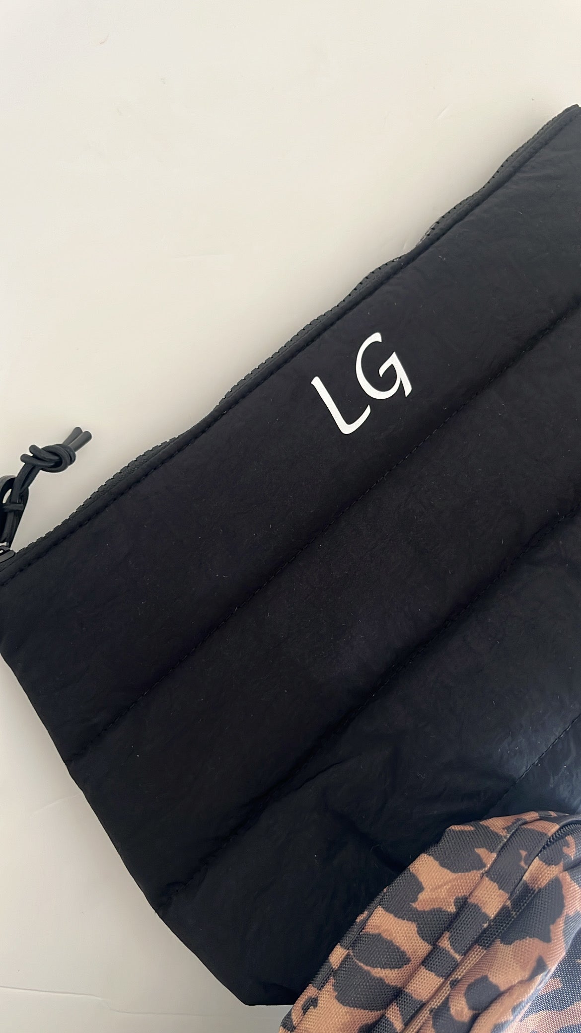 Personalised Quilted Accessory Bag