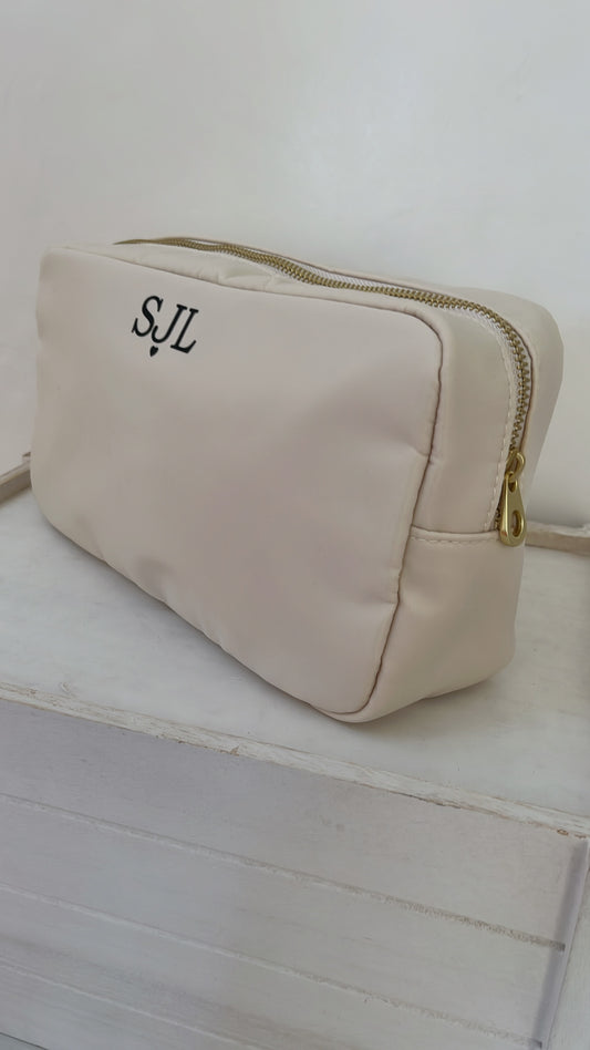 Personalised Sundae Small Arial Accessory Bag