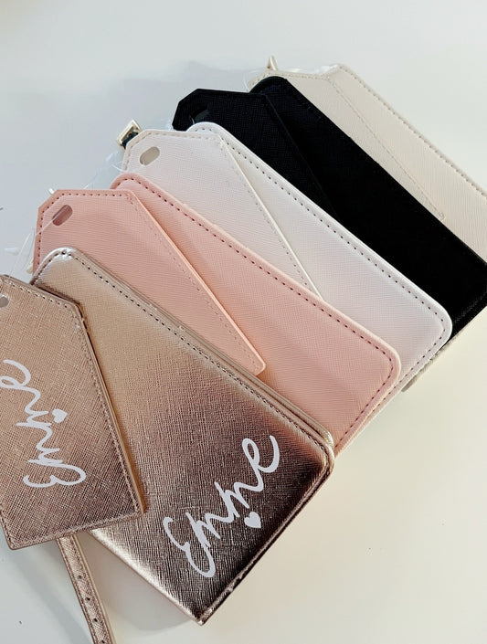 Personalised Script Travel Luggage Set