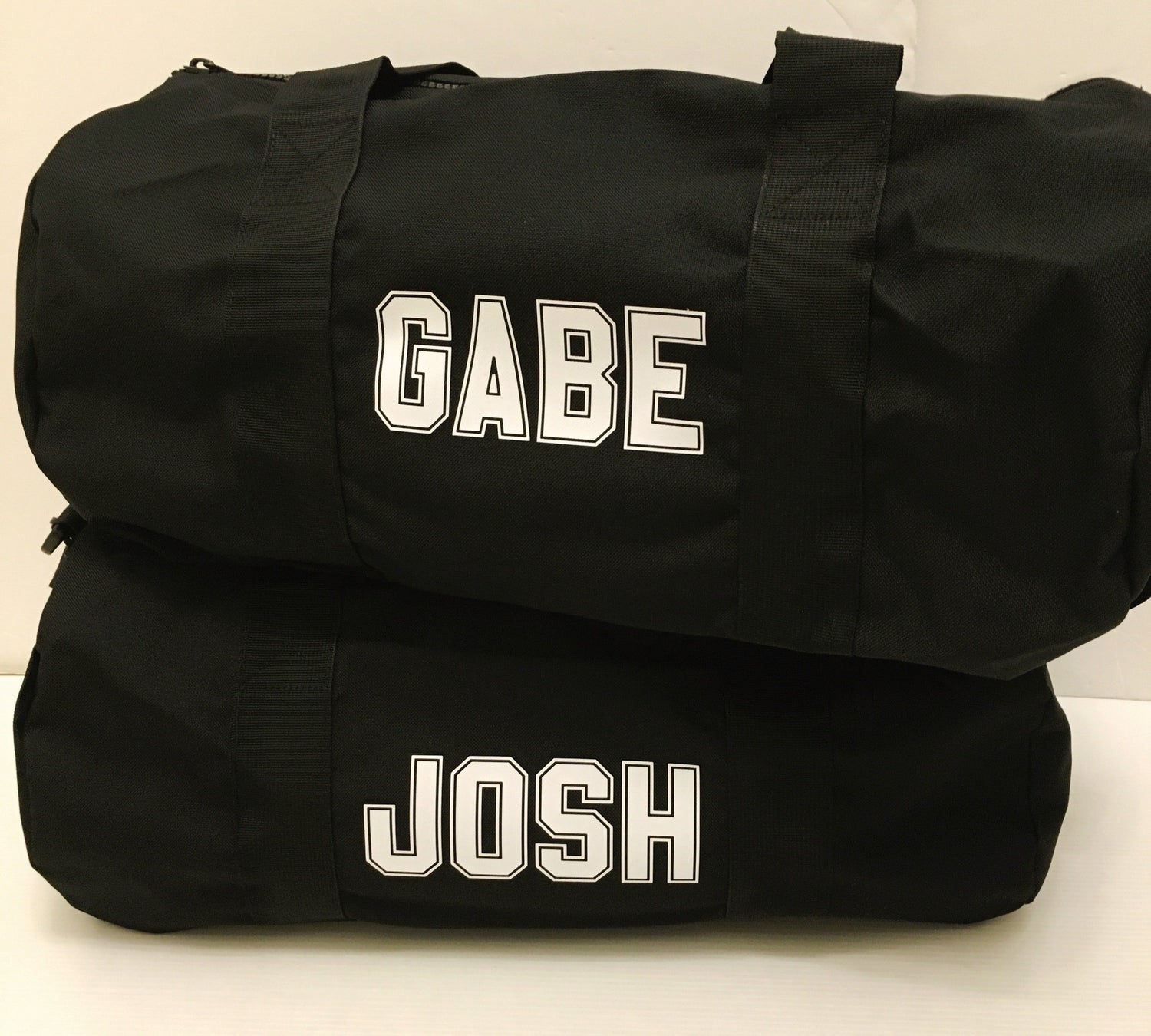 Personalised gym duffle bag deals